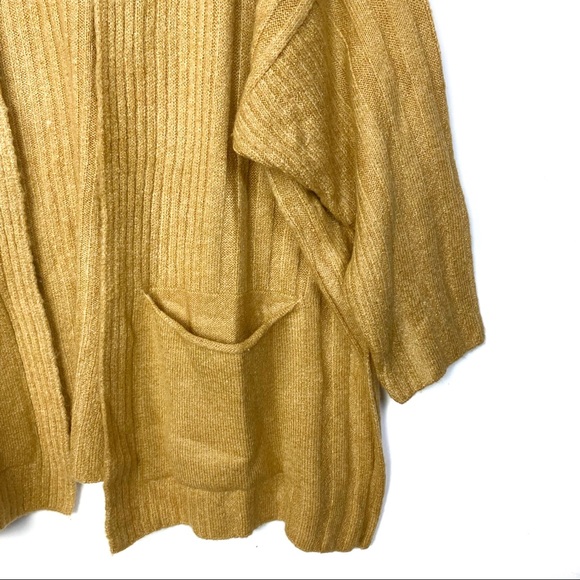 ✅Topshop Long Midi Open Cardigan Sweater Camel 12 - Picture 9 of 12